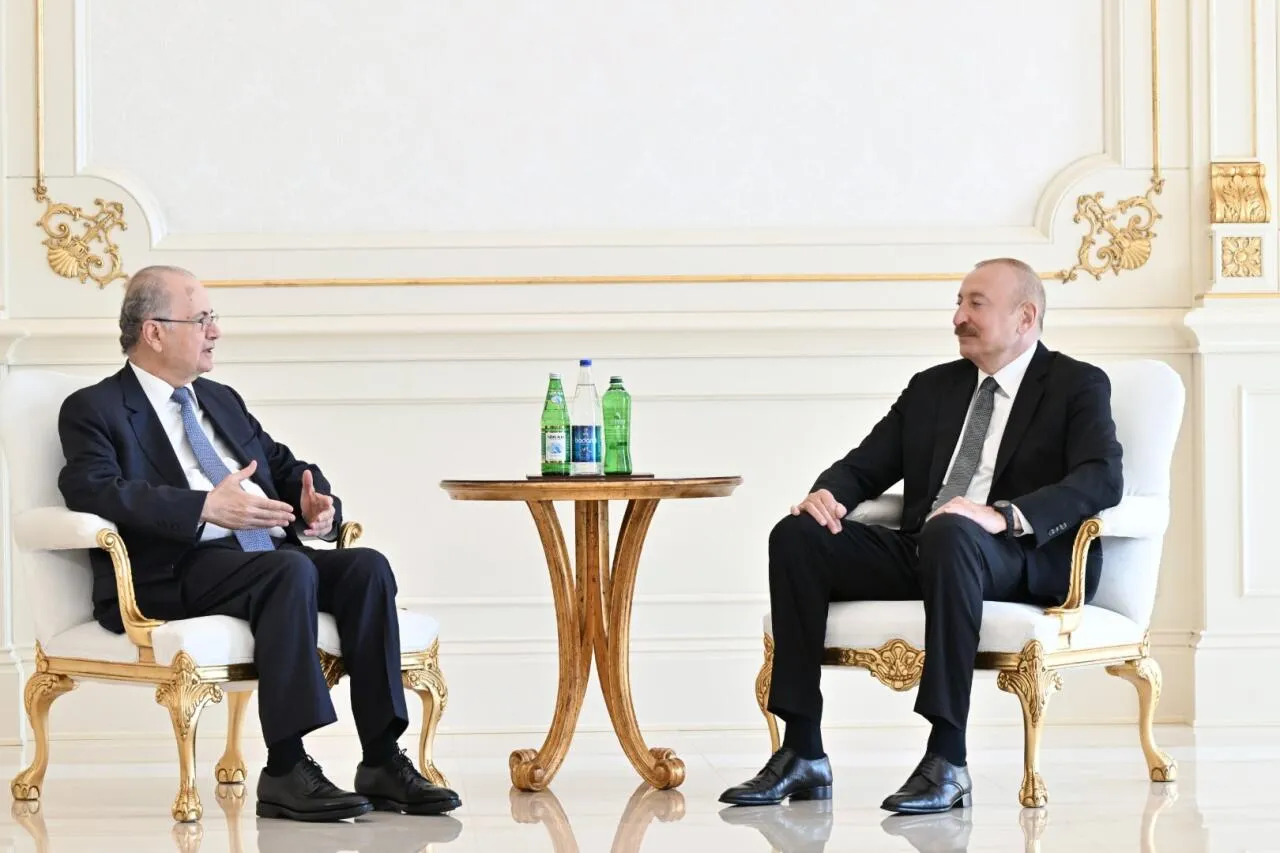 İlham Əliyev Fələstinin Baş nazirini qəbul edib